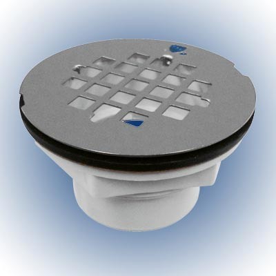 COLADERA PLAST SHOWER SS GRID UPC