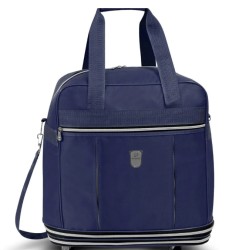 Maletín de Mano Rodante y Expandible 24? McCarthy Unisex Azul marino
