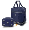 Maletín de Mano Rodante y Expandible 24? McCarthy Unisex Azul marino