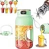 2024 Nuevo Licuadora Portátil con Pantalla Digital, Copa de Viaje Multifuncional para Shakes & Smoothies, Diseño Compacto, Blend