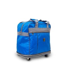 Maletín de Mano Rodante y Expandible 24? McCarthy Unisex Azul