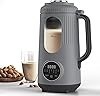 Creadora de leche de nueces, 35oz(1000ml) Creadora automática de leche de soja para almendras caseras, avena, leche de soja, lec