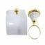 ACCESORIOS VERSALLES-E BCO-ORO METALFLU.