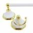ACCESORIOS VERSALLES-E BCO-ORO METALFLU.