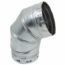 CODO AJUSTABLE 5 90o GALVANIZADO AMERIVENT
