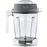Contenedores de copoliéster Tritan Vitamix 15255 con cuchilla y tapa húmedas, transparentes 48 oz