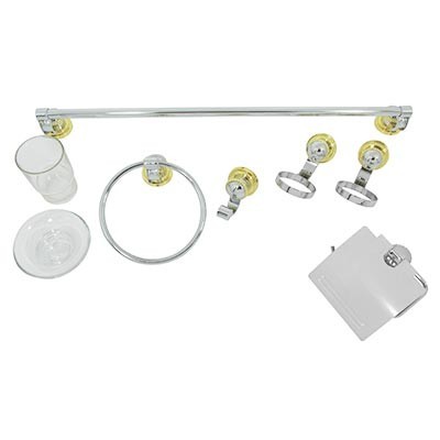 ACCESORIOS CALYPSO-F CROMO-ORO METALFLU.
