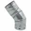CODO AJUSTABLE 3 90o GALVANIZADO AMERIVENT
