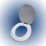 ASIENTO SANITARIO SOLIDO BLANCO EZ-FLO 65905