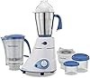 Preethi Blue Leaf Platinum 550 vatios 3 Jar Indian Mixer Grinder 110 voltios
