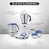 Preethi Blue Leaf Platinum 550 vatios 3 Jar Indian Mixer Grinder 110 voltios