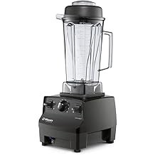 Mezcladora de alimentos Vitamix Vita-Prep 62827 negra de 32 oz con conjunto de cuchilla húmeda