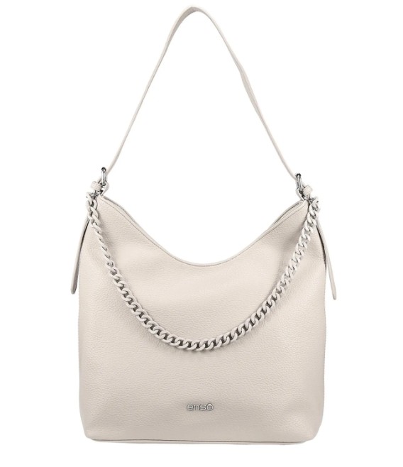 Bolsa Hobo Enso Mujer EB243306HBGR Off-White