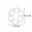 ANTIDESLIZANTES 6014-0S FLORES ROSAS BRINOX