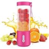 Portable Personal Size Blender - 15.2Oz USB Rechargeable 4000mAh Mini Blender | Shakes and Smoothies with 6 Blades Juicer Cup | 