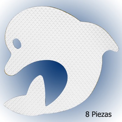 ANTIDESLIZANTES 6012-0B DELFINES BLANCO BRINOX