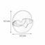 SOPORTE P-TAPONES 5040-0J CROMADO BRINOX.