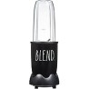 Rae Dunn Personal Blender 600W | 24oz Capacity | BPA-Free Jar | Crushes Ice | Leak-Proof | Anti-Slip Feet | Dishwasher Safe, Cre