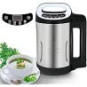 Sopa 1.6 L, Sopa suave multifuncional 4 en 1 y Sopa gruesa con panel de control LCD, Sopa caliente eléctrica de acero inoxidable