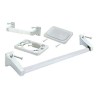 ACCESORIOS P-BAÑO CROM 4 PZAS ECON EZ-FLO