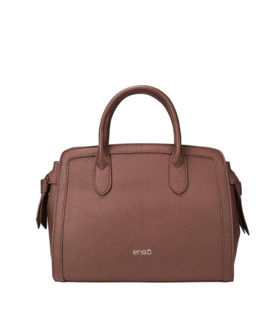 Bolsa Satchel Enso Mujer EB244109STBU Café