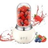 Retro Italian Style Blender, 450ml, Beige, Manual, Portable