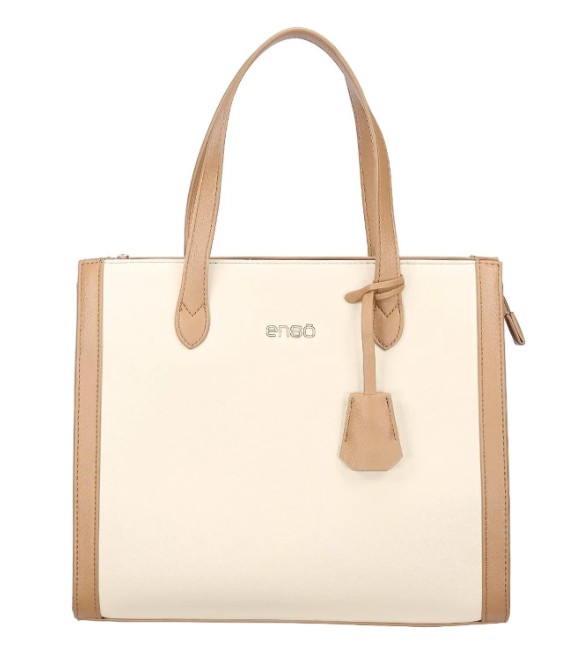 Bolsa Tote Enso Soleil Chic Mujer EB2432TTBE12 Beige/Camel