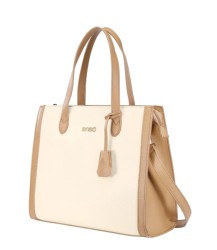 Bolsa Tote Enso Soleil Chic Mujer EB2432TTBE12 Beige/Camel