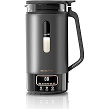 Automatic Nut Milk Maker, Glass Inner, Homemade Almond, Oats, Etc Grain, Soy Milk Machine with 6 Preset, Keep Warm, Delay, Boil 
