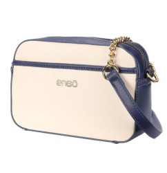 Bolsa Crossbody Enso Soleil Chic Mujer EB2432CBBL15 Beige/Azul Marino