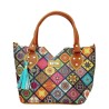 Bolsa Tote Zvezda Sandy Bambu BB-SAN Casual Para Mujer Multicolor Sandy Bambu