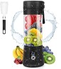 Portable Blender, MIAOKE Smoothie Blender, Personal Mini Juice Blender with Six Blades in 3D, USB Rchargeable Juicer Cup HomeOff