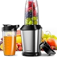 1200W Powerful Professional Crusher Blender 2.0, 52oz Glass Jar Countertop Blender and Smoothie Blender, Shakes and Smoothies, I
