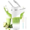 COKUNST Licuadora Portátil para Batidos y Batidos, Blender Personal USB Recargable 16oz Libre de BPA Portátil, Potentes Botellas