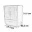 GABINETE PARA LAVABO 60 x 45 PINO.