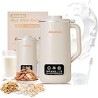 Anatole Nut Milk Maker 51oz 1500ml Stainless Steel Raw Almond Milk Machine 7-In-1 Automatic Soy Oat Cow Plant-Based Milk Homemad