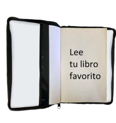 Funda Porta Libros de Tela Libro Antiguo