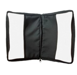 Funda Porta Libros de Tela Flores Tenango