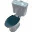 ASIENTO ALARGADO VERDE JADE BEMIS