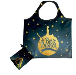 Bolsa plegable con dibujo del principito