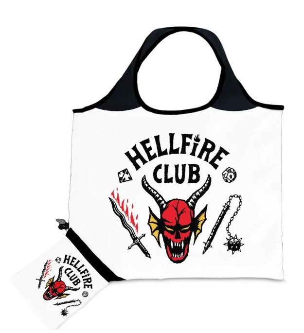 Bolsa Plegable de Tela Hellfire Club Stranger Things