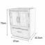 GABINETE PARA LAVABO 60 x 45 ENCINO SÓLIDO