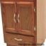 GABINETE PARA LAVABO 60 x 45 ENCINO SÓLIDO