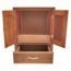 GABINETE PARA LAVABO 60 x 45 ENCINO SÓLIDO