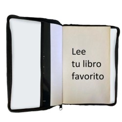 Funda Porta Libros de Tela Diseño Perros