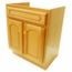 GABINETE PARA LAVABO 24X18X30 MADERA DE ENCINO