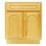 GABINETE PARA LAVABO 24X18X30 MADERA DE ENCINO