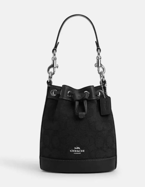 Bolsa Coach Mini Bucket CT863 SBKBK Negra