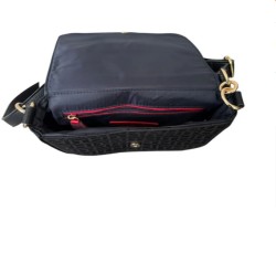 Bolsa Crossbody para Dama Tommy Hilfiger Black Piel