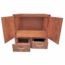 GABINETE PARA LAVABO 79 X 56 MDF ENCINO.